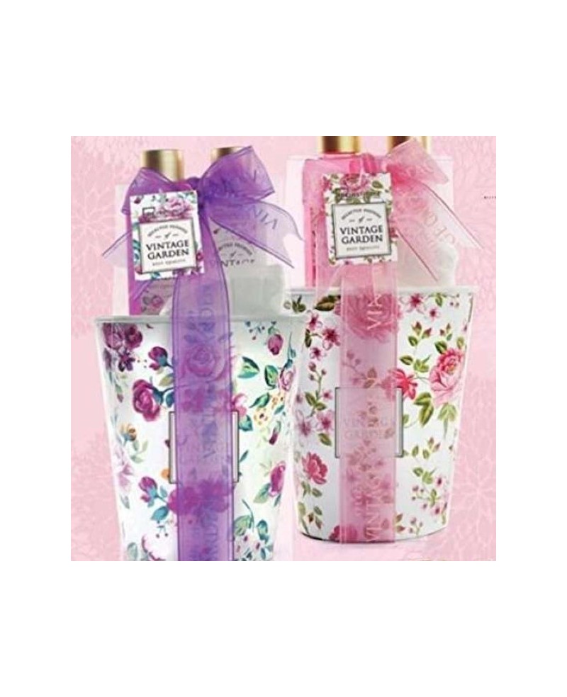 IDC inst. select peonies vintage garden basket set