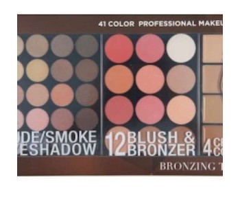 IDC color bronzing touch 41 cores make up palette