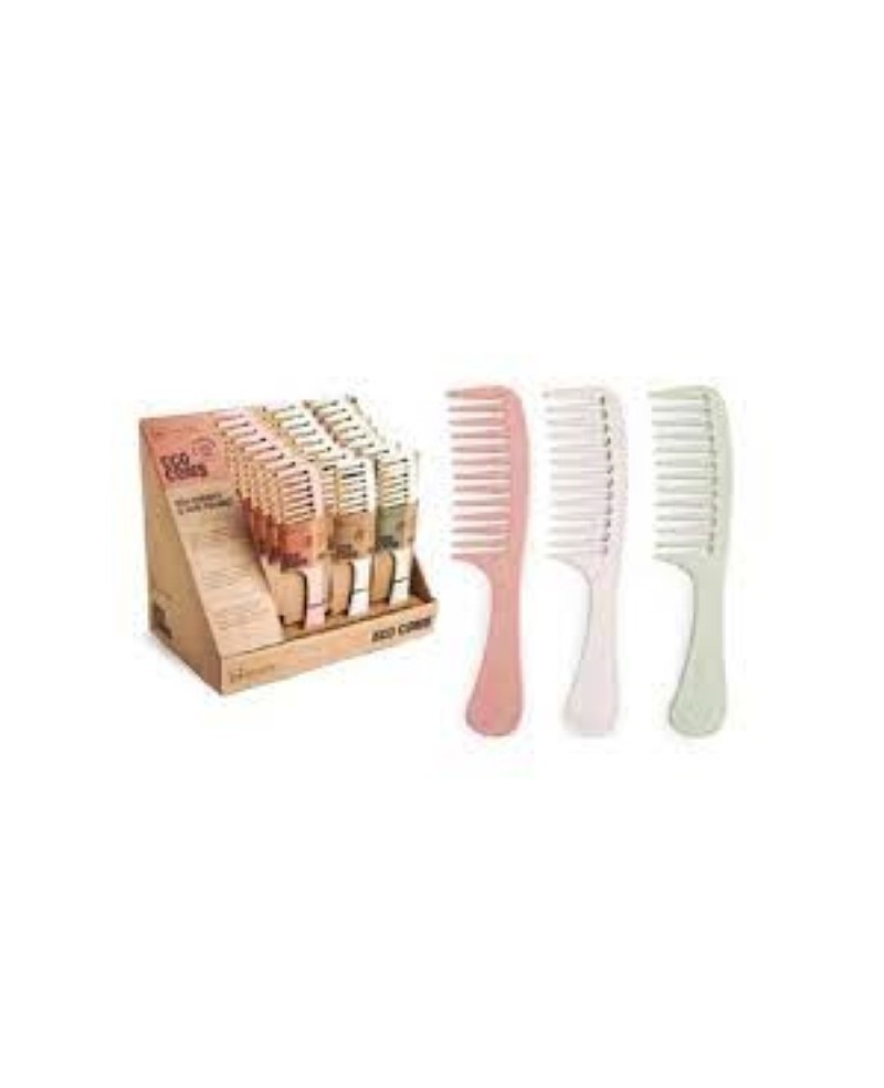 Pente escarpidor Eco Comb Natural Fibers IDC