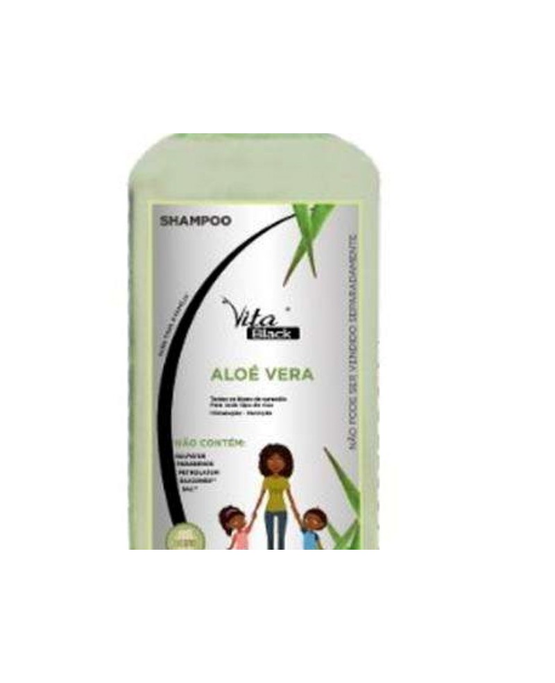 Shampo Babosa aloe vera Vitablack 100ml
