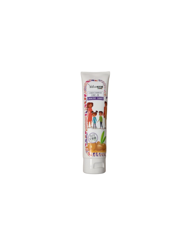 CONDICIONADOR LEAVE-IN CARACÓIS SUAVES150ml  VITA HAIR JUNIOR