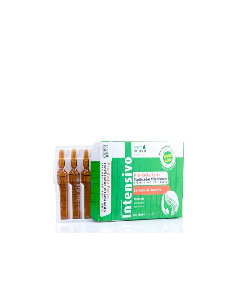 Ampolas TONIFICADOR VITAMINADO PRO-KEDA FORTE 6x15ml REAL NATURA