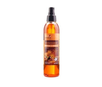 Urucum bronzeador urucum & coco 200ml Real natura