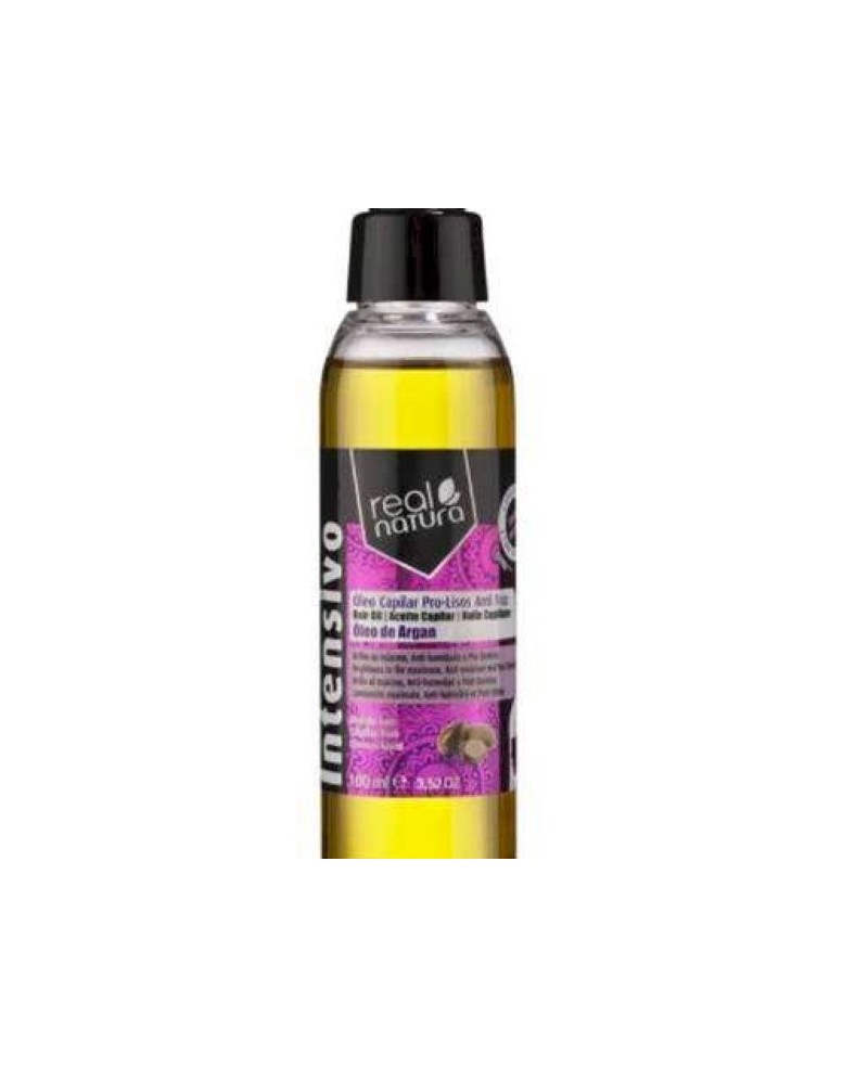 ÓLEO CAPILAR PRO-LISOS ANTI FRIZZ ARGAN 100ML Real natura