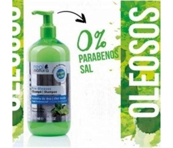 CHAMPÔ SEM SAL PRO-OLEOSOS 500ML Real Natura