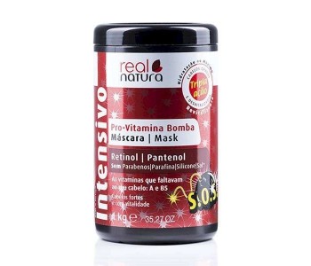 MASCARA SEM SAL PRO-VITAMINA BOMBA 1KG Real natura