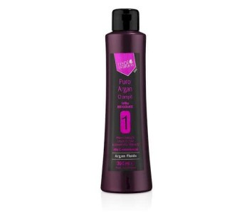 CHAMPÔ SEM SAL PURO ARGAN 300ml REAL NATURA