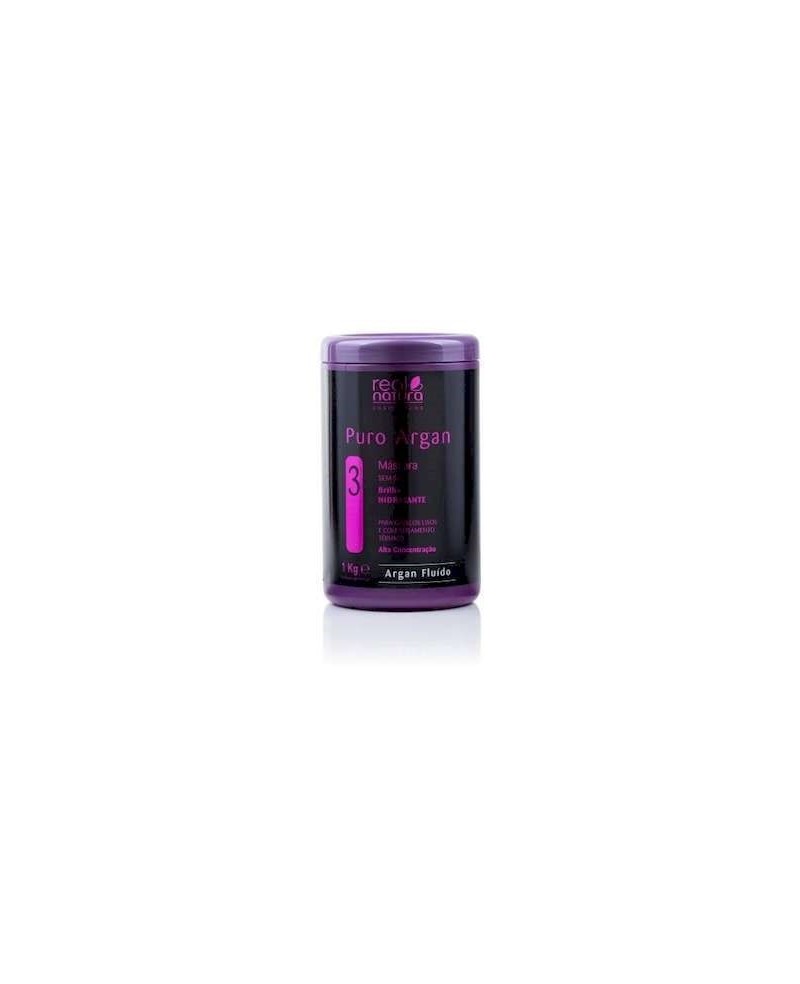 MASCARA SEM SAL PURO ARGAN 1KG Real natura