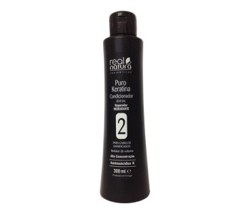 CONDICIOMADOR SEM SAL PURO KERATINA 300ml REAL NATURA