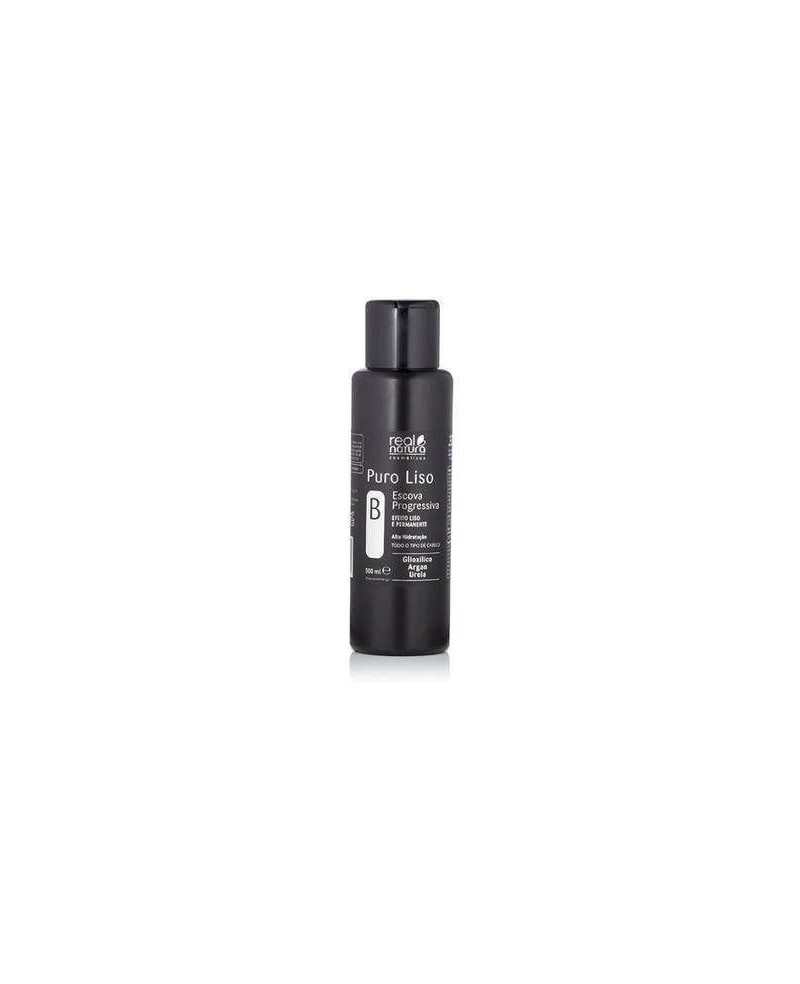 ESCOVA PURO LISO PASSO B ESCOVA PROGRESSIVA 500ML REAL NATURA