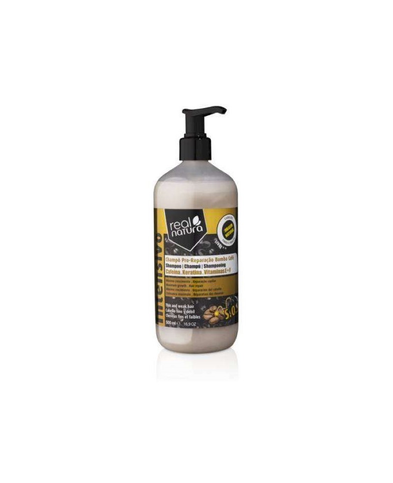 CHAMPO SEM SAL PRO-VITAMINA BOMBA CAFE 500ML Real Natura