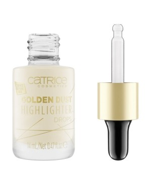 catrice golden dust highlighter drops 010 iluminador liquido